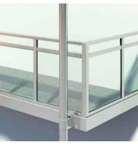 Балконні поручні Schüco: надійна опора та естетичний вигляд