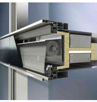 Сонцезахист Schüco CTB, вбудований у Schüco Фасад SFC 85