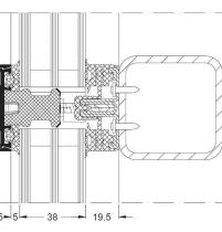 Фасад Schüco AOC 50 ST