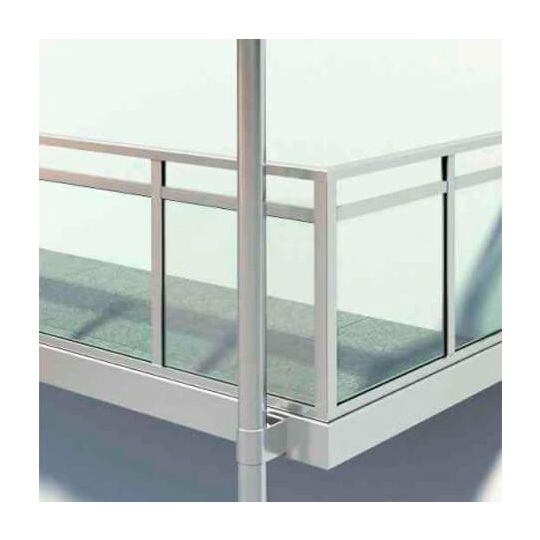 Балконні поручні Schüco: надійна опора та естетичний вигляд