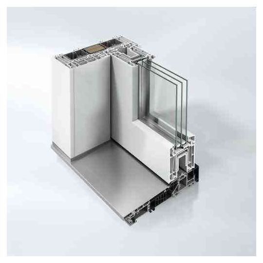 Schüco ThermoSlide: система підйомно-розсувних дверей з ПВХ для задоволення максимальних вимог щодо енергоефективності Schüco ThermoSlide: система підйомно-розсувних дверей з ПВХ для задоволення максимальних вимог щодо енергоефективності