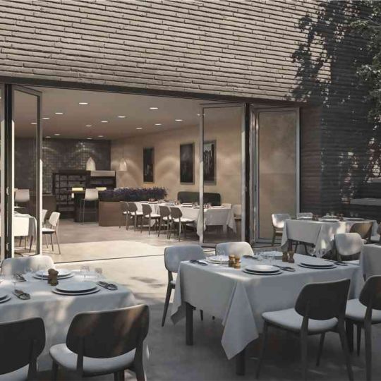 Складна розсувна система Schüco ASS 80 FD.HI