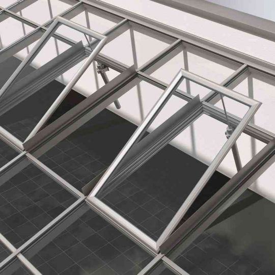 Schüco RWA - Пристрої природного димо- та тепловідведення Schüco RWA - Пристрої природного димо- та тепловідведення