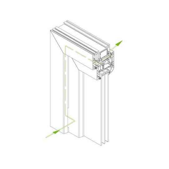 Schüco VentoAir - автоматичний повітрообмін навіть при зачинених вікнах Schüco VentoAir - автоматичний повітрообмін навіть при зачинених вікнах