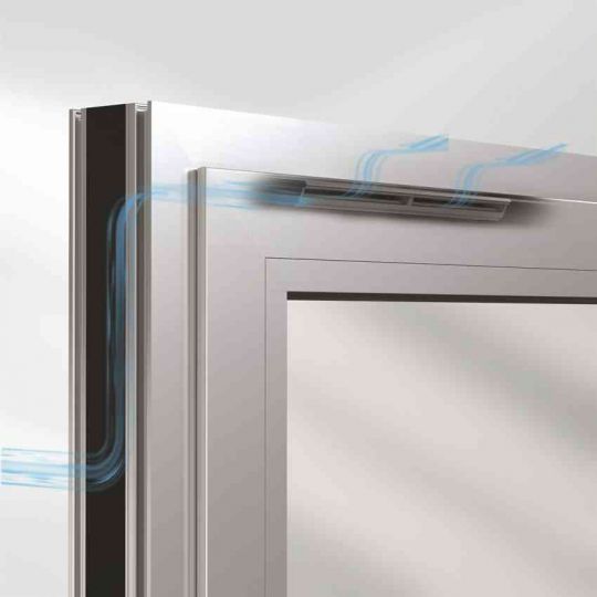 Вентилятор фальця вікна Schüco VentoAir